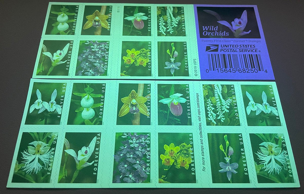 Wild Orchids Forever First Class Postage Stamps - Mailboxes of Flushing